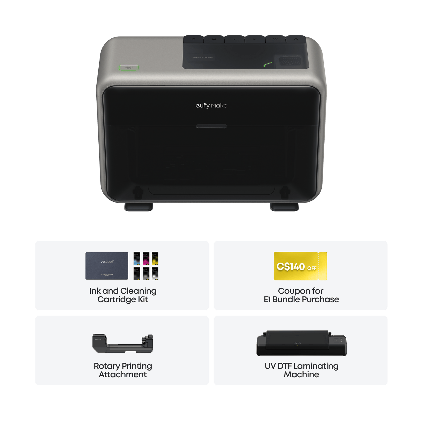 eufyMake E1: the First Personal 3D-Texture UV Printer